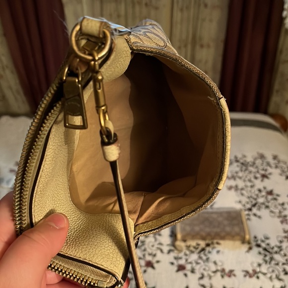 Tan coach kit messenger crossbody bag - Picture 6 of 6